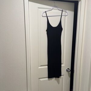 Chic Black Midi Dress